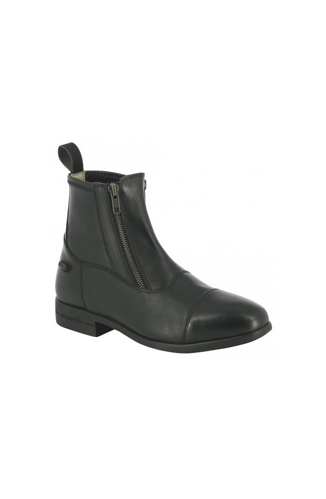 Boots equi thème double zip noir/36