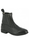 Boots equi thème double zip noir/36