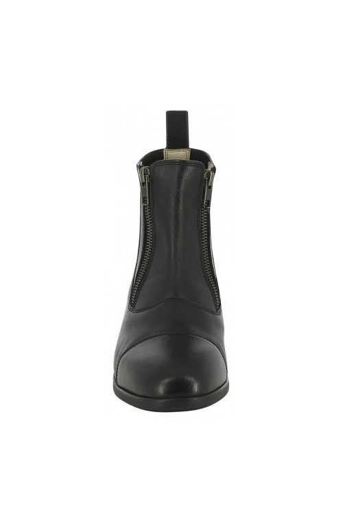 Boots equi thème double zip noir/36