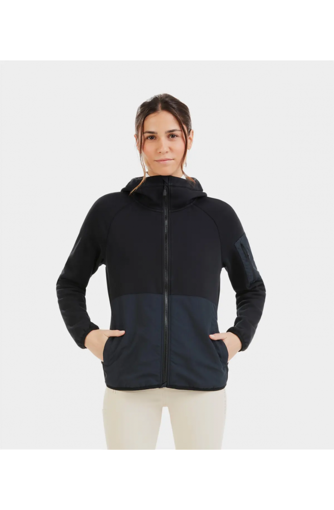 Veste horse pilot pampa femme bleu/s