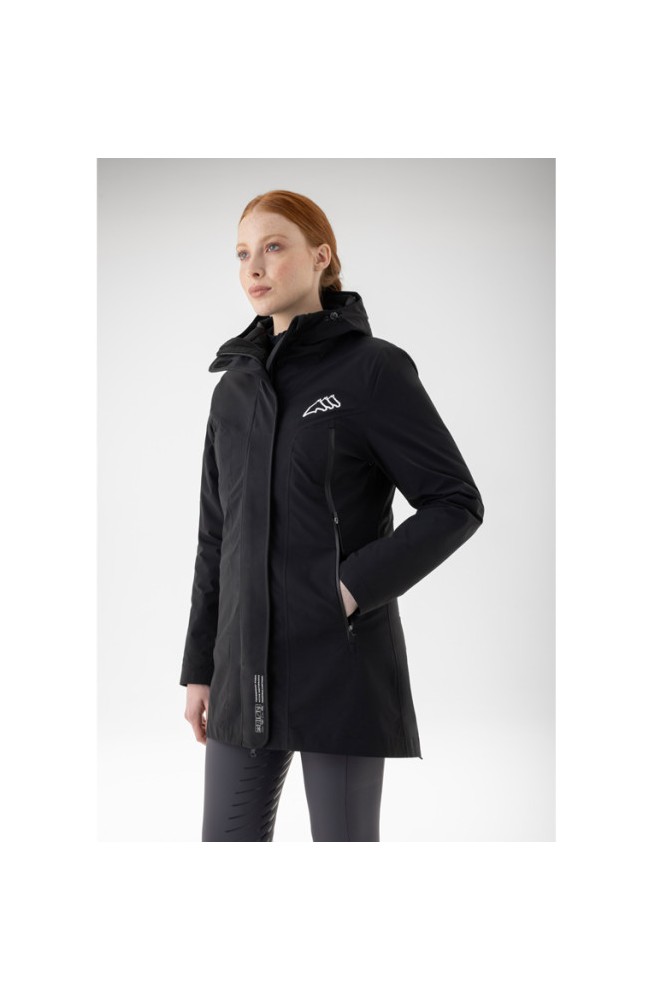 Veste longue  equiline  cegnum noir/s